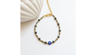 New Design Evil Eye Beads Bracelet Originally Handmade in Bali